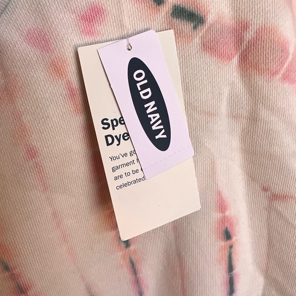 NWT Old Navy tie dye crop sweatshirt size XS - Picture 9 of 9